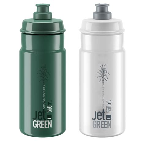 Elite Jet Green Bioplastic Water Bottle 550ml £629 Bottles