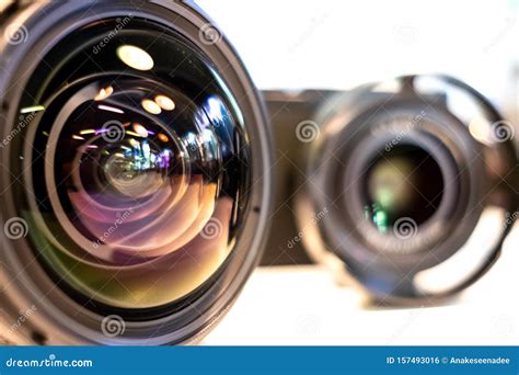 Convex Lens Wide Angle Lens and Camera Stock Photo - Image of convex, equipment: 157493016