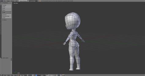 Chibi Character Model Continued Works In Progress Blender Artists