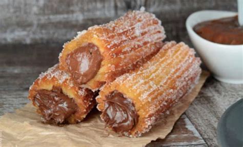 Arriba Imagen Receta De Churros Rellenos Con Dulce De Leche