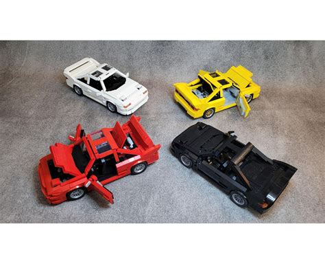 Lego Moc Toyota Mr2 4 Colors Rybw By Danielsmocs Rebrickable