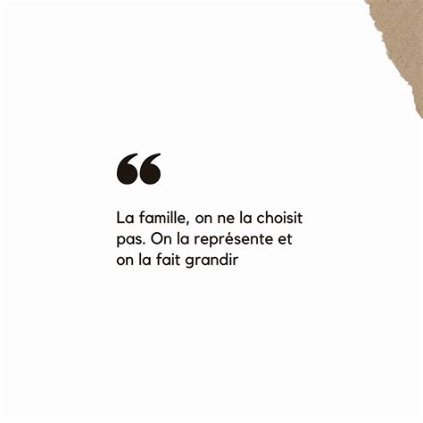 On Ne Choisit Pas Sa Famille