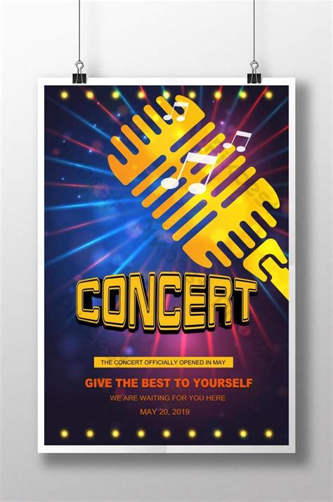 Music Rock Singing Competition Poster Psd Free Download Pikbest