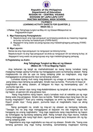 Stat Prob Q Module Statistics And Probability Quarter