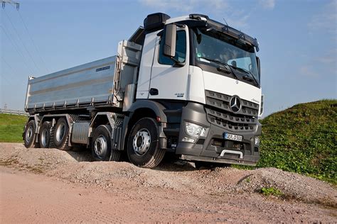 Mercedes Benz Arocs Now Available With Five Glorious Axles Autoevolution