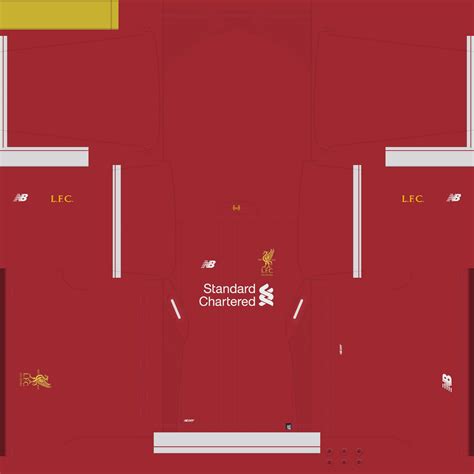 [requested] Liverpool 2017 18 Home Kit Extracted From Pes2018 R Wepes Kits