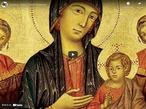 Khan Academy Art History Florence Cimabue Santa Trinita Madonna