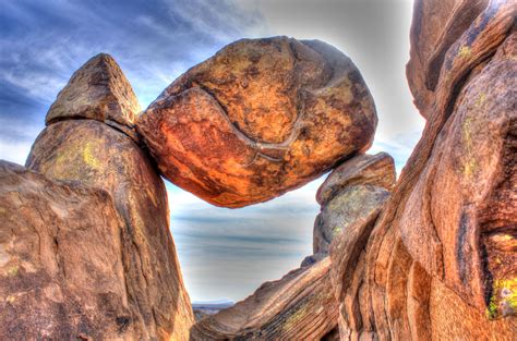 Balanced Rock at Big Bend National Park, Texas image - Free stock photo ...