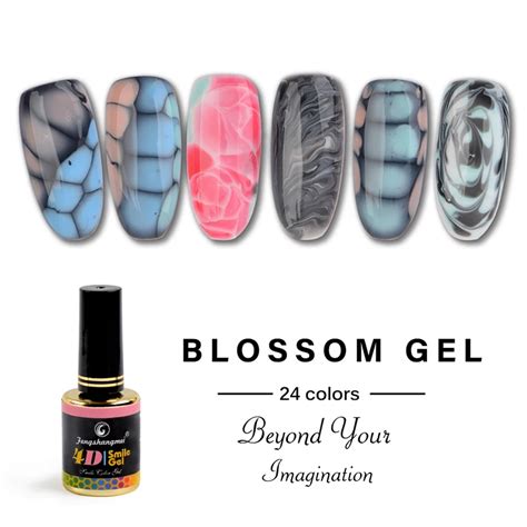 Fengshangmei 12ml Blooming Nail Gel Innovative DIY Tortoise Gel Polish