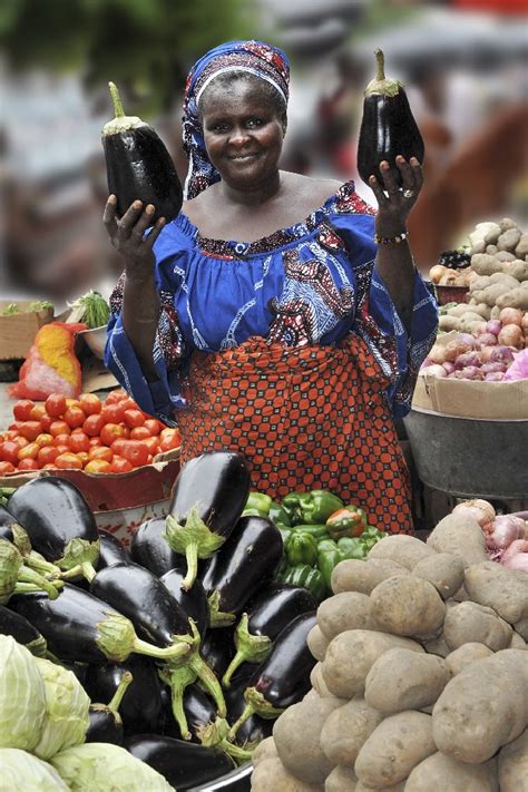 Vendeuse Fruit Legume Au March Treichville Photo Vivian Flickr