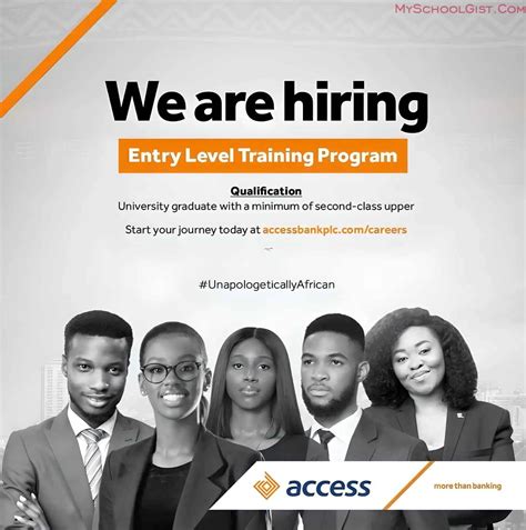 Access Bank Entry Level Recruitment Program For Graduates 2024