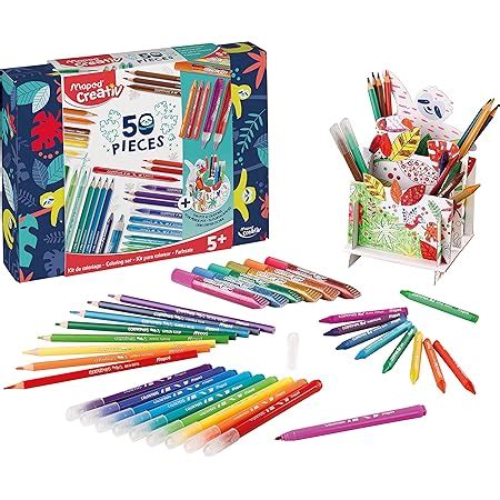 Maped Kit De Coloriage Multicouleurs Unique Amazon Fr Fournitures