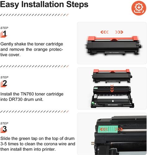 V4ink 2pk Compatible Tn660 Toner For Brother Tn630 Hl L2300d L2340dw Mfc L2700dw 6658461901516