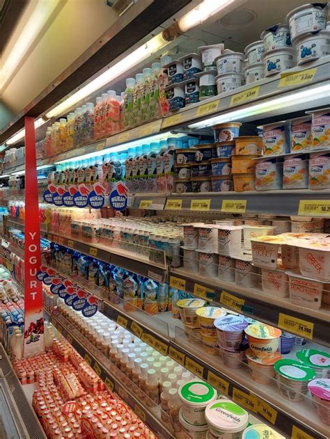 Grocery Store Yogurth Super Market Aesthetics Foods Indonesia