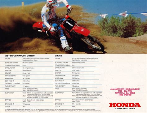 Honda Cr R And Cr R Brochure Page Tony Blazier Flickr