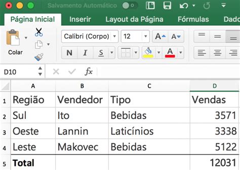 Cómo usar la fórmula de suma en Microsoft Excel