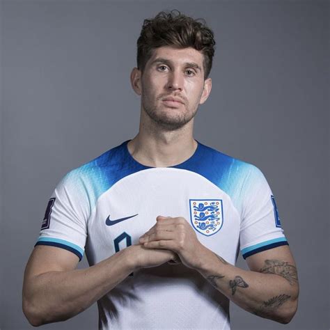 John Stones England World Cup Square Portrait