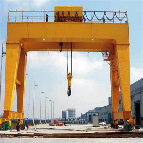 Mg Type Double Girder Electric Gantry Crane Ton For Sale China