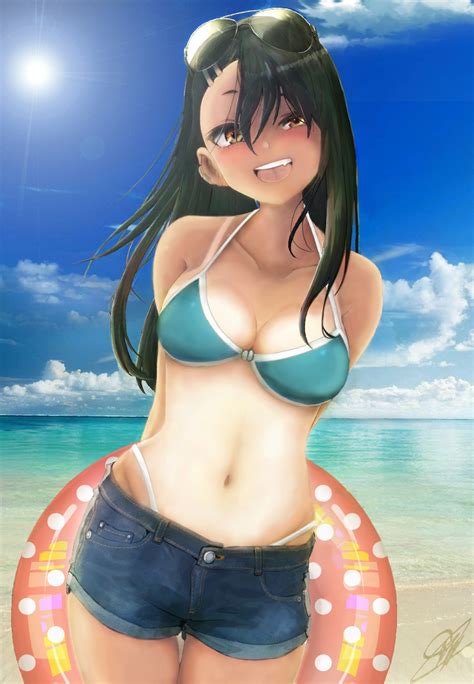 Nagatoro Hayase Come To Beach Sempai By Dreimdal On Deviantart