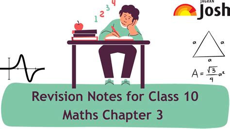 CBSE Class 10 Mathematics Chapter 3 Pair Of Linear Equations In Two