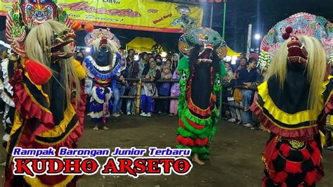 RAMPAK BARONGAN CILIK TERBARUBARONGAN JUNIOR ARSETO LIVE KUJONSARI