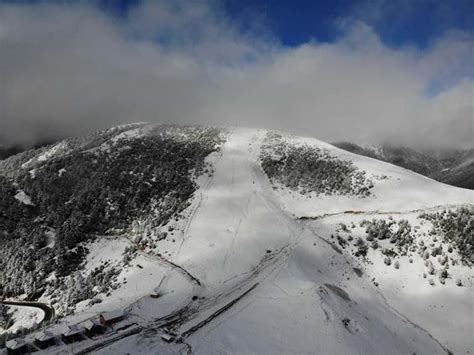 La Premi Re Neige De La Saison Est Tomb E Sur Les Stations De Ski De