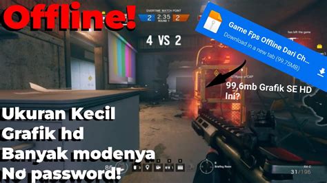 Game Fps Offline Terbaik Mei Grafik Hd Mod Ukuran Kecil