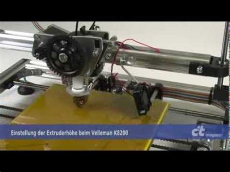 3D Drucker Richtig Einstellen YouTube