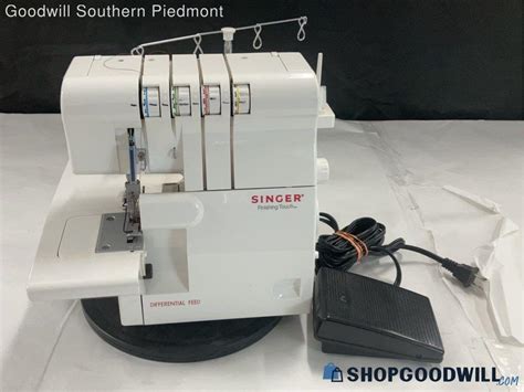 Singer 14sh654 Finishing Touch Mechanical Serger Sewing Machine With ...