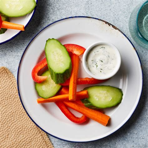 Homemade Ranch Dressing With Veggies Recipe Eatingwell