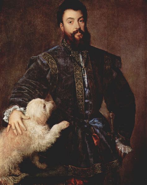 Oil Painting Replica Portrait Of Federico Ii Gonzaga By Tiziano