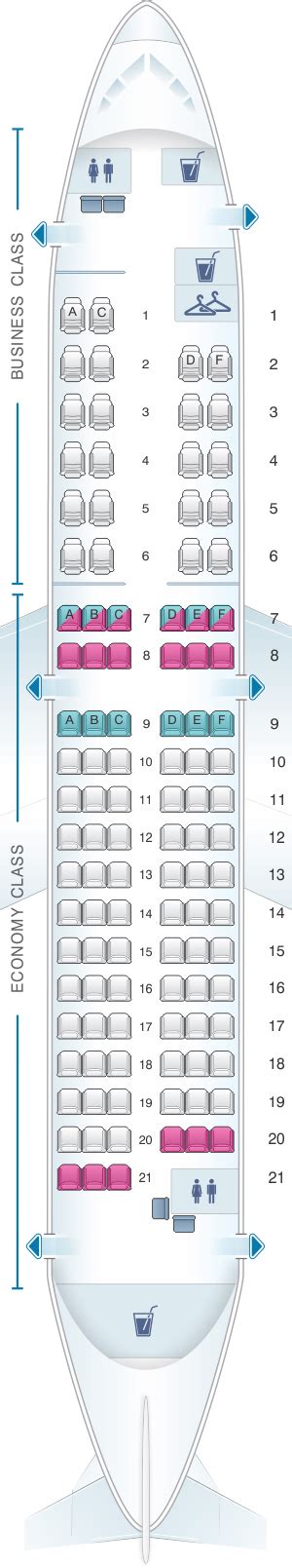 Airbus A318 Seating