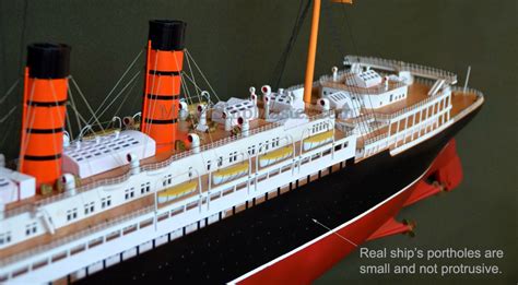 RMS Mauretania model