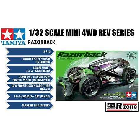 Tamiya Razorback FM A Chassis 18713 Shopee Malaysia