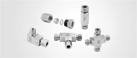 FITOK 20D Series Tube Fittings Details | NVFCL-FITOK Valves & Twin Ferrule Fittings