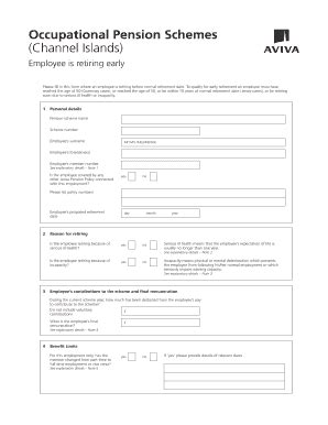 Fillable Online Aviva Co Channel Islands Fax Email Print Pdffiller