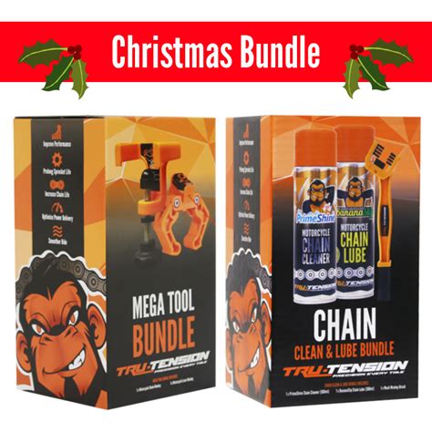 Motorcycle Christmas Bundle Tru Tension Motorcycle Chain Care Kit