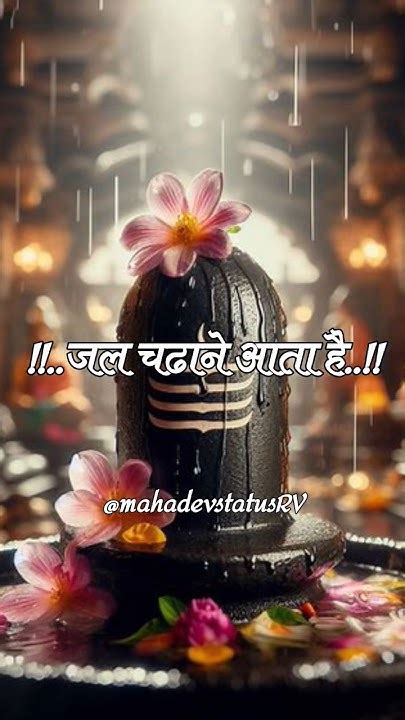 🌿🔱जब सावन खुद मेरे महादेव को जल चढ़ानेआता है🌿 Harharmahadev