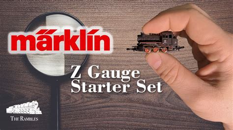 Marklin Z Gauge Starter Set Rambles Review YouTube