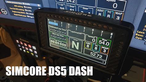 Simcore DS5 Dash IRacing Simhub Dashboard YouTube