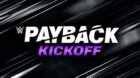 Wwe Payback Full Show Schedule Kick Off Time Championship Hot Sex Picture