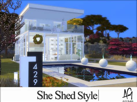 Sims 4 Shed