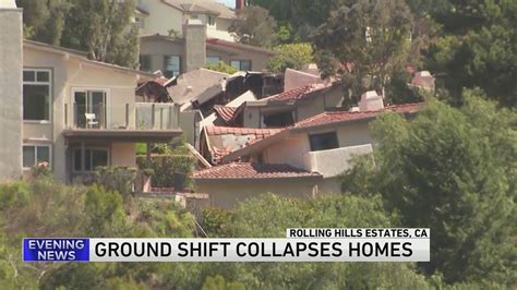 12 Homes Torn Apart By Landslide On Southern California S Palos Verdes