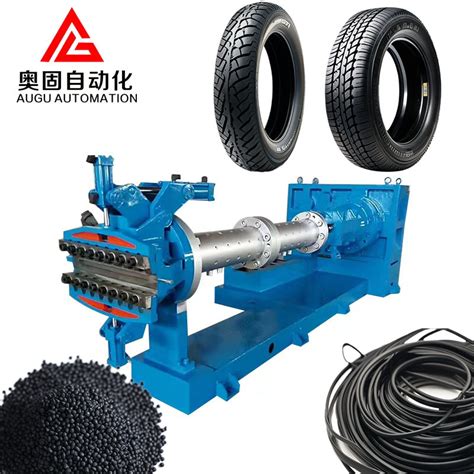 Efficient Cold Feeding Rubber Extruder With Automated Control For EPDM