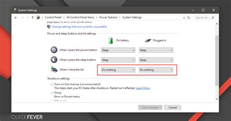 Laptop Lid Settings Windows 10 - Catalog Library