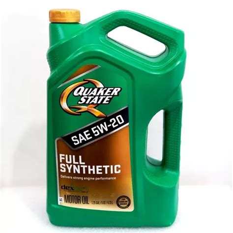 Aceite Quaker State W Full Sintetico L Tienda Fisica Mercadolibre