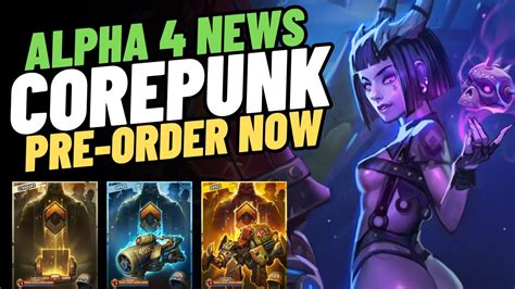 Corepunk Alpha 4 Update Important Information New MMORPG 2024