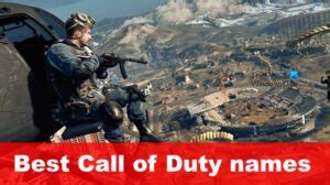 Best Call of Duty names