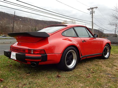 1986 Porsche 930 Turbo 44k Miles Excellent Condition Red Coa