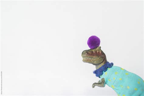 Party Dinosaur By Stocksy Contributor Alison Winterroth Stocksy